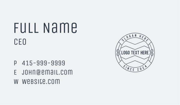 Brand Generic Artisanal Business Card Design