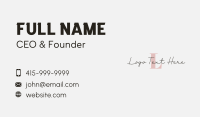 Minimalist Signature Letter Business Card Image Preview