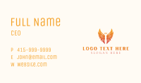 Halo Wings Archangel Business Card Image Preview