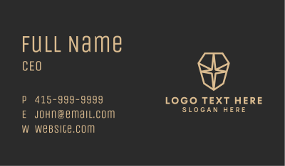 Gold Crystal Sparkle Business Card Image Preview