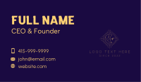 Cosmic Moon Fortune Telling Business Card Image Preview