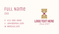 Jewel Hourglass  Business Card Image Preview