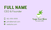 Hemp Vegan Juice Business Card Image Preview