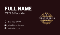 Luxury Elegant Ornamental Business Card Image Preview