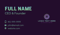 Cyber Technology Software Business Card Preview