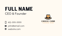 Fedora Hat Boutique  Business Card Image Preview