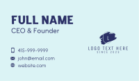 Blue Paint Lettermark  Business Card Image Preview