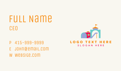 Slide Playground Toys Business Card Image Preview