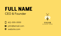 Crown Bee Insect Business Card Image Preview