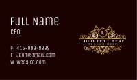 Royal Decorative Luxury Business Card Image Preview