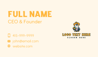 Mexican Taco Penguin Business Card Design