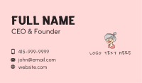 Cute Grandma Character Business Card Image Preview