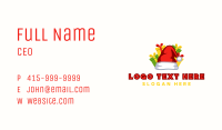 Santa Claus Hat Gifts Business Card Image Preview