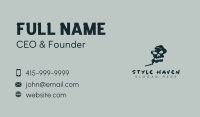 Skull Smoke Cigarette Business Card Image Preview