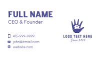 Hand House Contractor  Business Card Image Preview