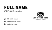 Black Camera House Business Card Design