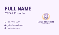 Hijab Muslim Scarf Business Card Preview