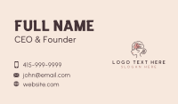 Woman Mental Health Business Card Design