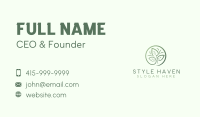 Leaf Grass Landscaping Business Card Image Preview