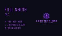 Cube Digital Software Business Card Image Preview