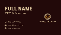 Fedora Hat Apparel Business Card Image Preview