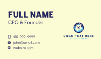 Dog Bath Grooming Business Card Image Preview