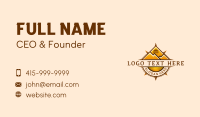 Adventure Travel Compass Business Card Preview