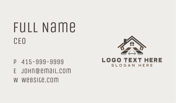 Tiling Builder Handyman Business Card Design Image Preview