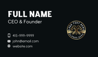 Carpentry Hammer Handyman Business Card Image Preview