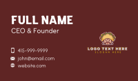 Mexican Taco Moustache Business Card Image Preview