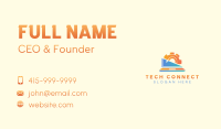 Tech Laptop Computer Business Card Image Preview