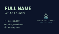 Eco Plant Tech Startup Business Card Image Preview