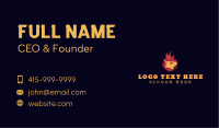Cow Barbecue Grill Business Card Design