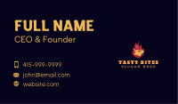 Cow Barbecue Grill Business Card Image Preview
