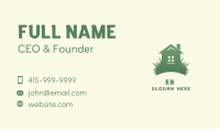 Grass Yard House Business Card Image Preview