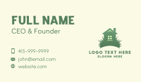 Grass Yard House Business Card Preview