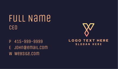 Gradient Creative Design Business Card Image Preview