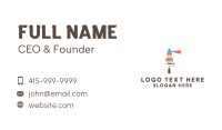 Ink Lighthouse Paint Business Card Image Preview