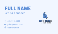 Blue Bird Fang Business Card Image Preview