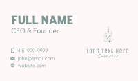 Herb Acupuncture Needle  Business Card Image Preview