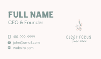 Herb Acupuncture Needle  Business Card Image Preview