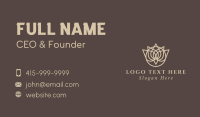 Lotus Aroma Spa Business Card Image Preview