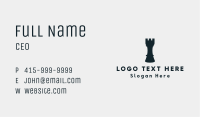 Rook Chess Piece Business Card Image Preview
