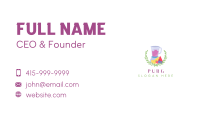 Fruit Shake Blender Business Card Design