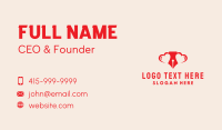 Love Letter Writer Business Card Design