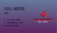 Dragon Monster Head Creature Business Card Image Preview