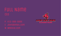 Dragon Monster Head Creature Business Card Image Preview