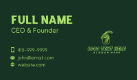 Green Dinosaur Mascot  Business Card Image Preview