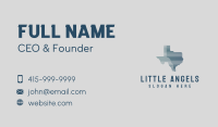 Abstract Texas Map Business Card Image Preview