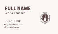 Coffee Shop Wordmark  Business Card Image Preview